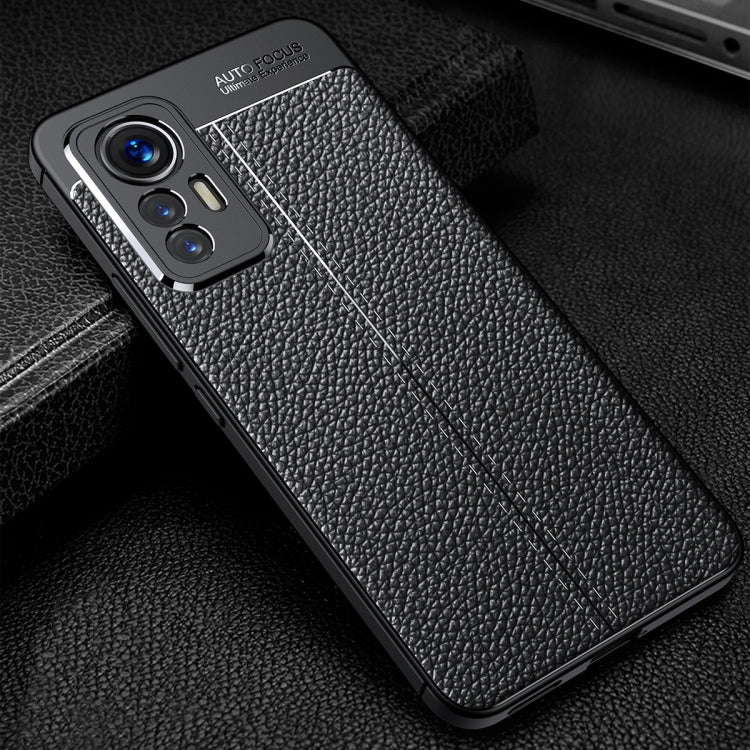 For Xiaomi 12 Lite Litchi Texture TPU Shockproof Case