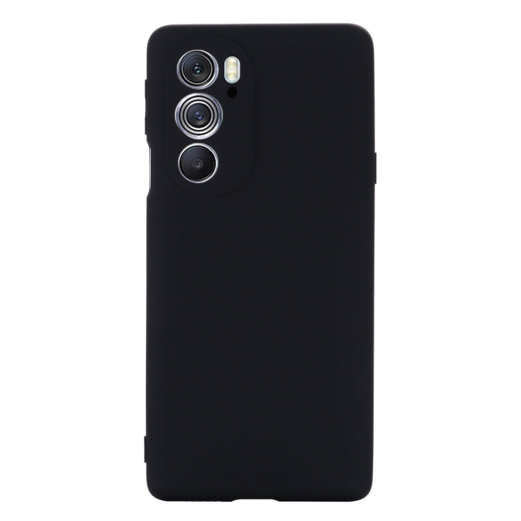 For Motorola Edge X30 5G Pure Color Liquid Silicone Shockproof Phone Case