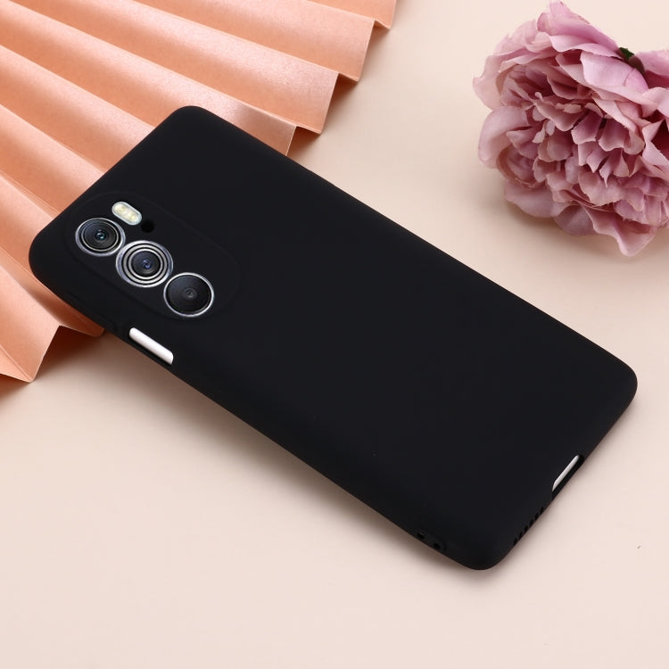 For Motorola Edge X30 5G Pure Color Liquid Silicone Shockproof Phone Case