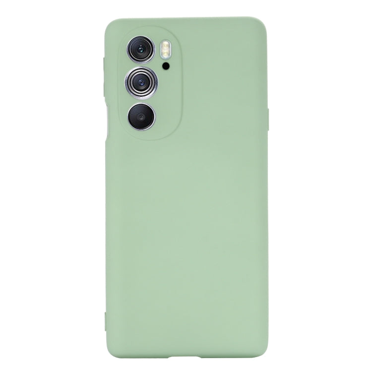 For Motorola Edge X30 5G Pure Color Liquid Silicone Shockproof Phone Case