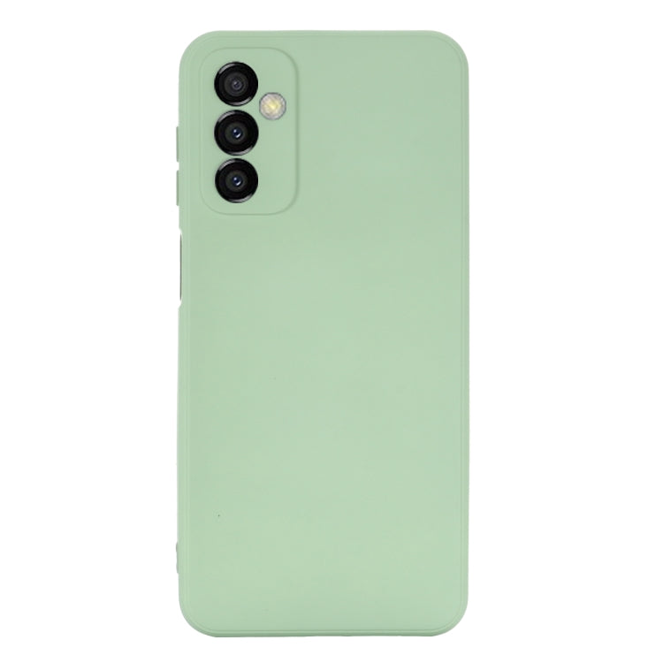 For Samsung Galaxy M23 5G Pure Color Liquid Silicone Shockproof Phone Case