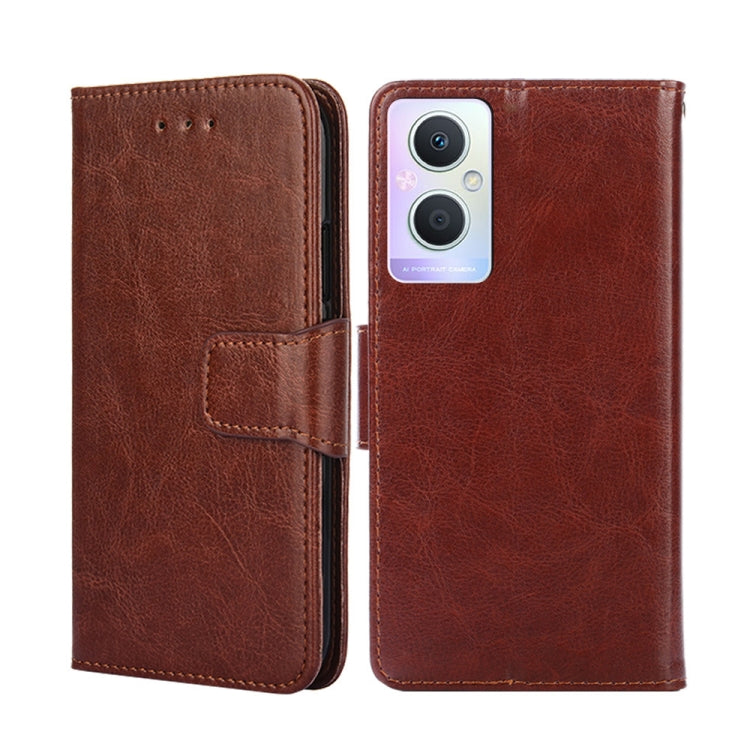 For OPPO A96 5G Crystal Texture Leather Phone Case