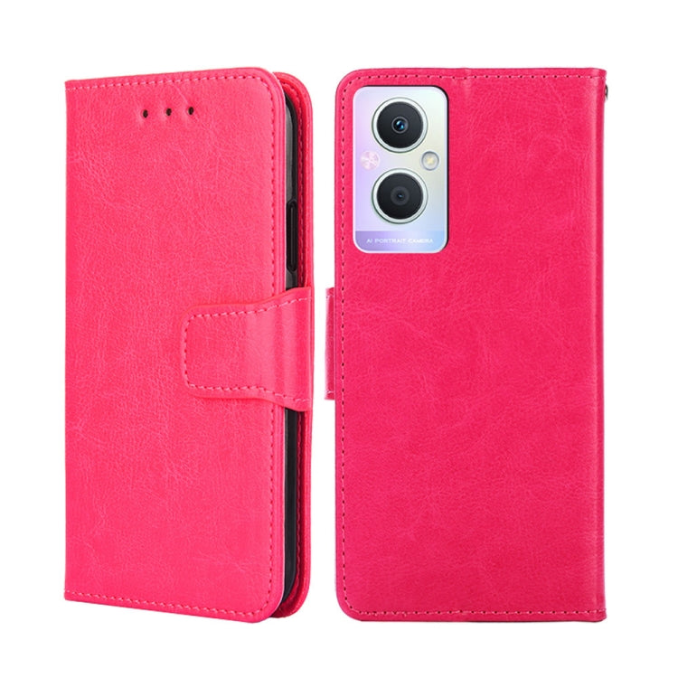 For OPPO A96 5G Crystal Texture Leather Phone Case