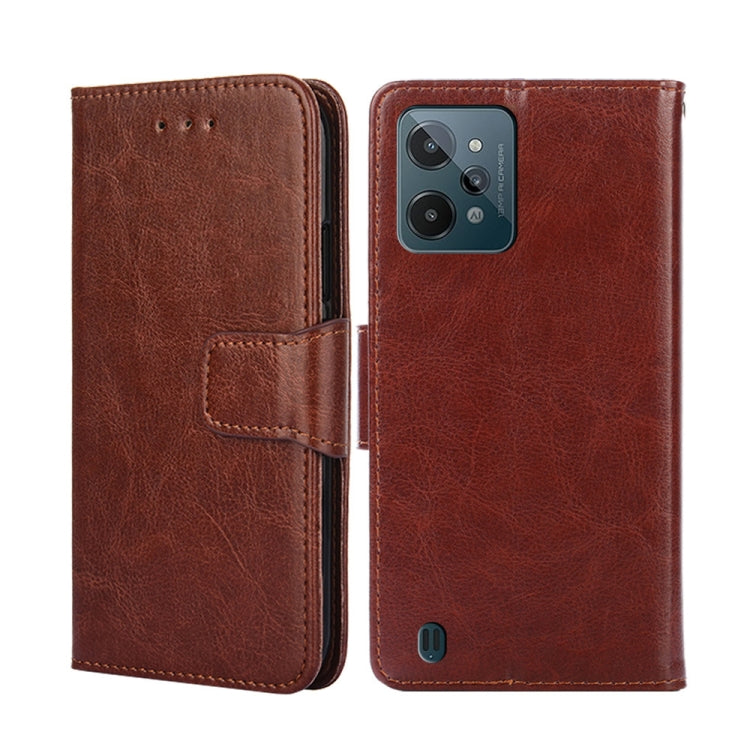 For OPPO Realme C31 Crystal Texture Leather Phone Case