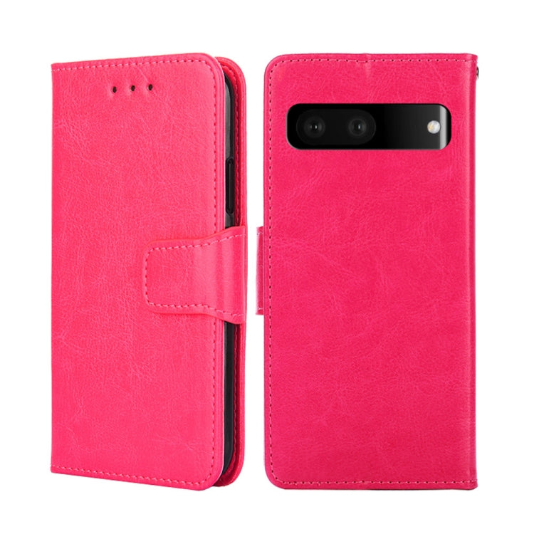 For Google Pixel 7 5G Crystal Texture Leather Phone Case