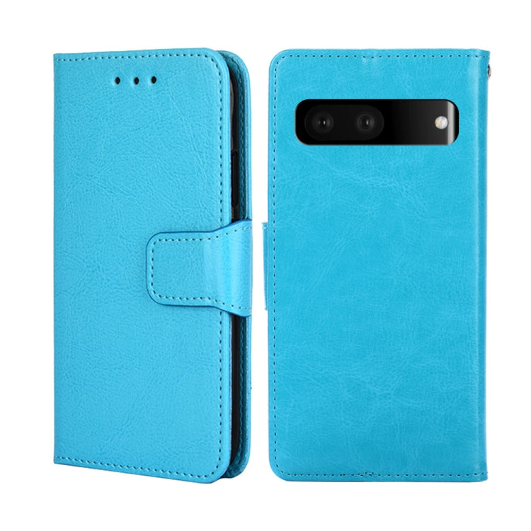 For Google Pixel 7 5G Crystal Texture Leather Phone Case