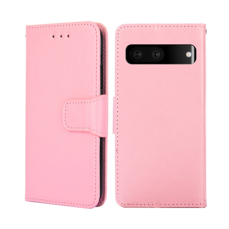 For Google Pixel 7 5G Crystal Texture Leather Phone Case
