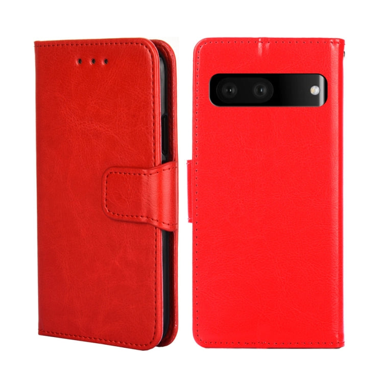 For Google Pixel 7 5G Crystal Texture Leather Phone Case