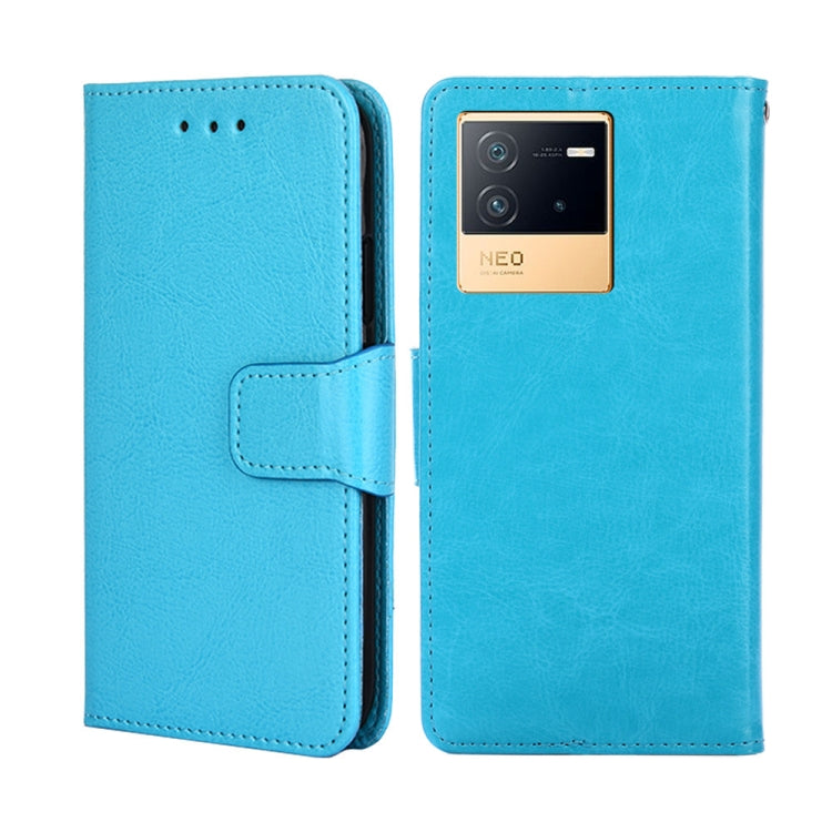 For vivo iQOO Neo6 5G Crystal Texture Leather Phone Case