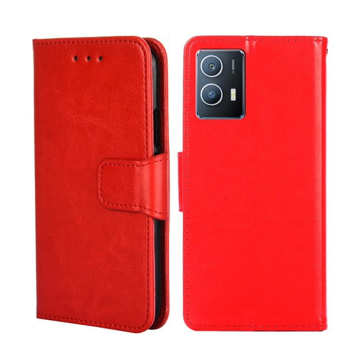 For vivo iQOO U5 5G Crystal Texture Leather Phone Case