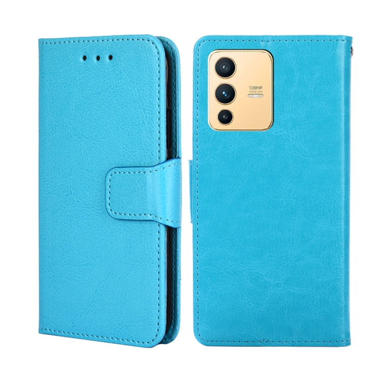 For vivo S12 5G / V23 Crystal Texture Leather Phone Case