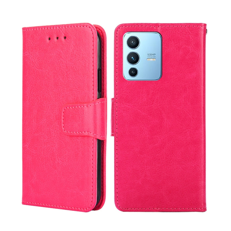 For vivo S12 Pro 5G / V23 Pro Crystal Texture Leather Phone Case