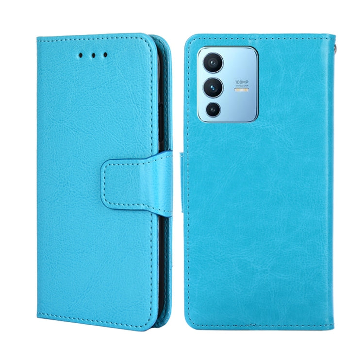 For vivo S12 Pro 5G / V23 Pro Crystal Texture Leather Phone Case