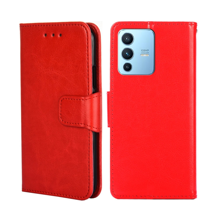 For vivo S12 Pro 5G / V23 Pro Crystal Texture Leather Phone Case