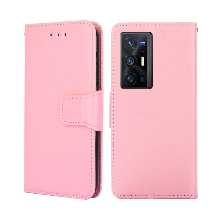 For vivo X70 Pro+ Crystal Texture Leather Phone Case