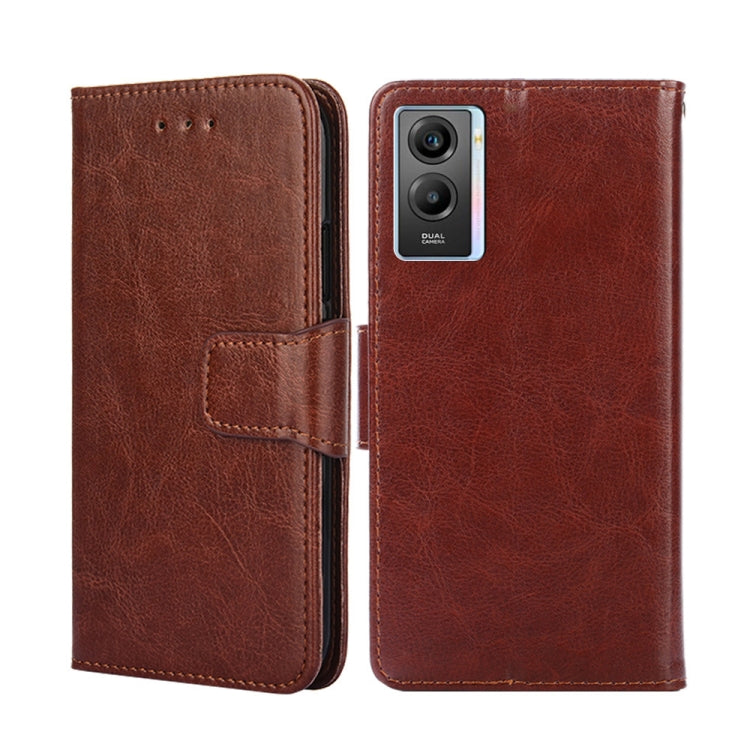 For vivo Y55S 5G Crystal Texture Leather Phone Case