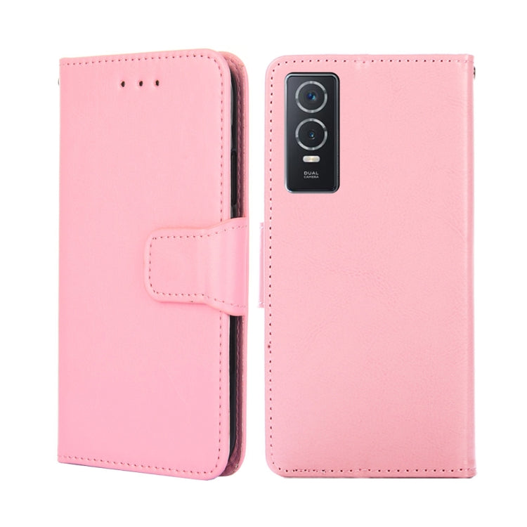 For vivo Y76S CN Version / Y74S Crystal Texture Leather Phone Case