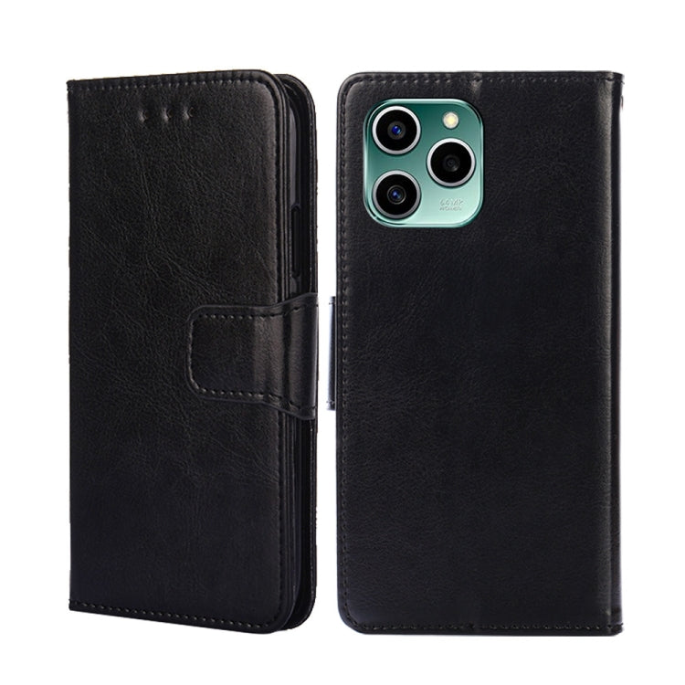 For Honor 60 SE Crystal Texture Leather Phone Case