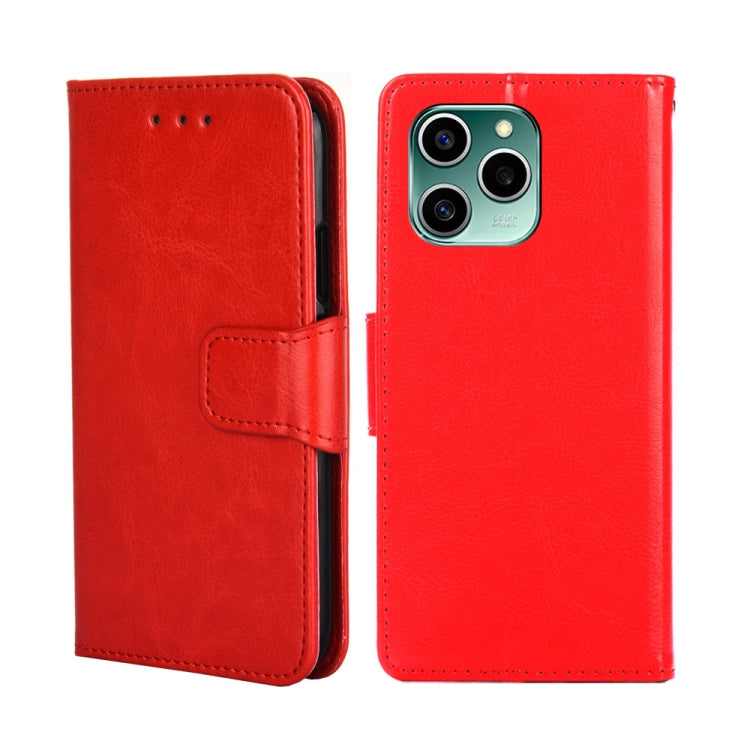 For Honor 60 SE Crystal Texture Leather Phone Case