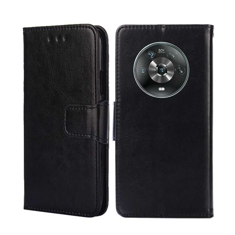 For Honor Magic4 Crystal Texture Leather Phone Case