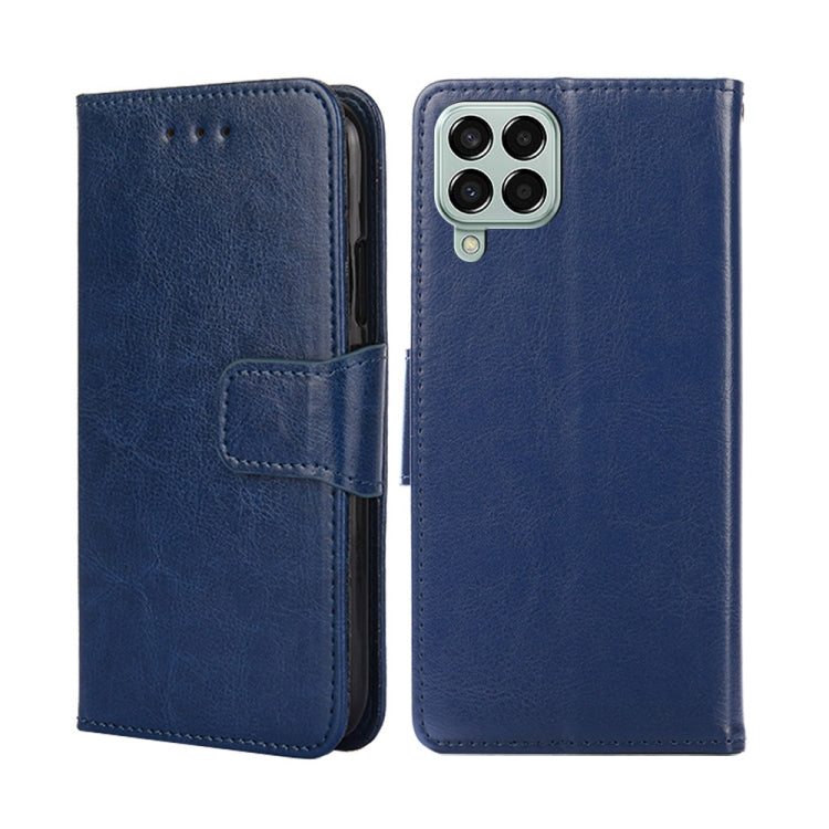 For Samsung Galaxy M33 5G Crystal Texture Leather Phone Case