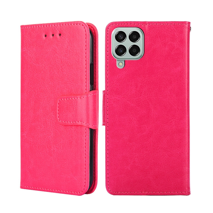 For Samsung Galaxy M33 5G Crystal Texture Leather Phone Case