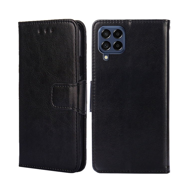For Samsung Galaxy M53 5G Crystal Texture Leather Phone Case