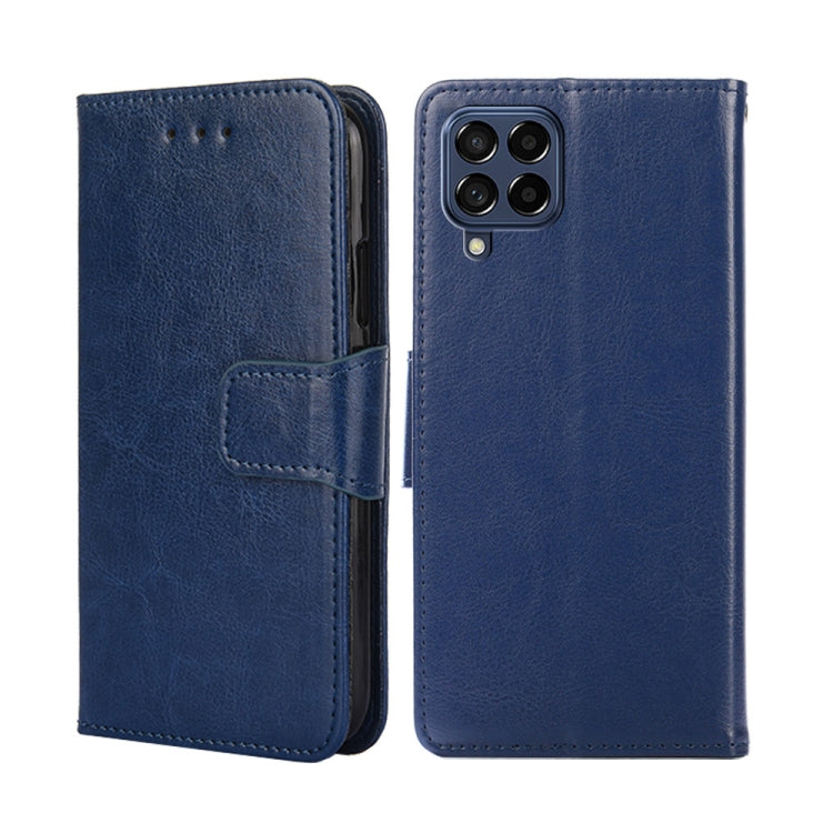 For Samsung Galaxy M53 5G Crystal Texture Leather Phone Case