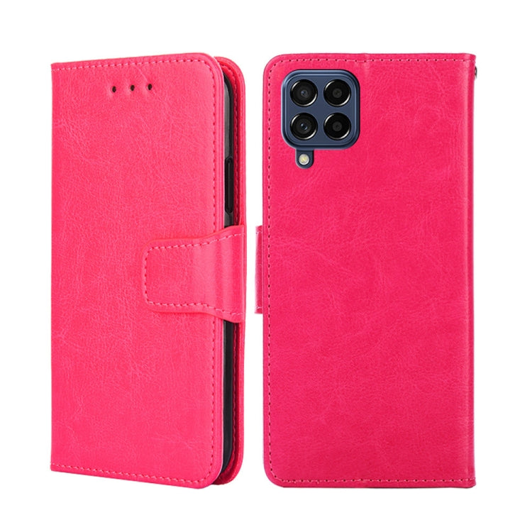 For Samsung Galaxy M53 5G Crystal Texture Leather Phone Case