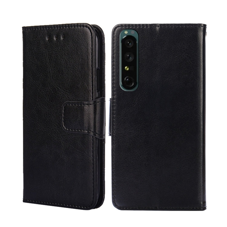 For Sony Xperia 1 IV Crystal Texture Leather Phone Case