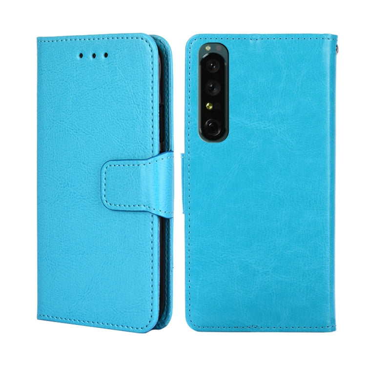For Sony Xperia 1 IV Crystal Texture Leather Phone Case