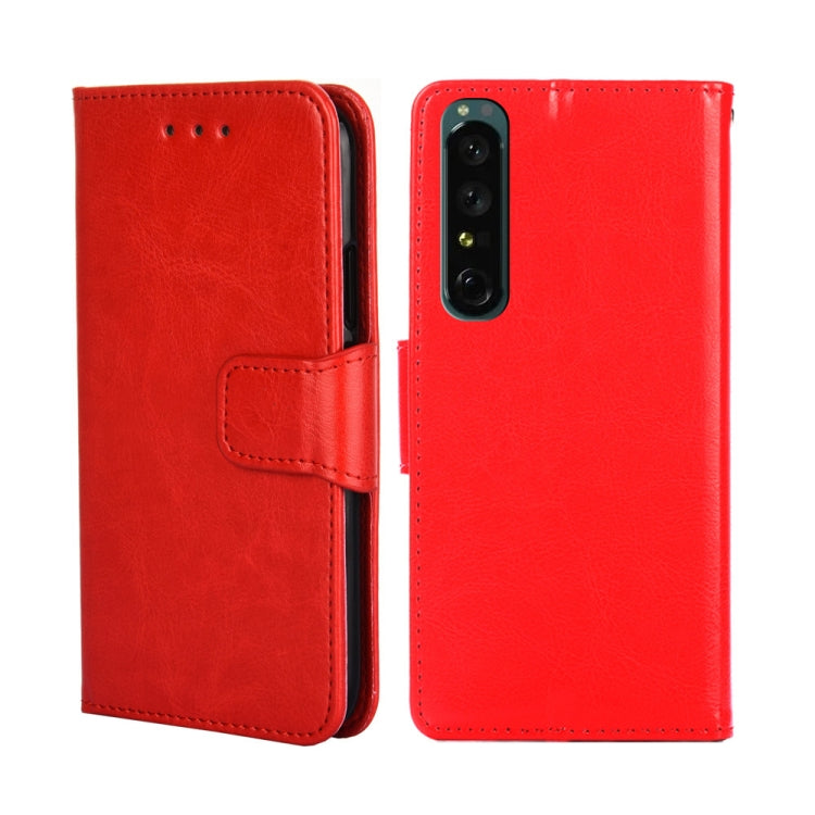 For Sony Xperia 1 IV Crystal Texture Leather Phone Case