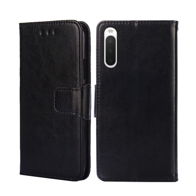 For Sony Xperia 10 IV Crystal Texture Leather Phone Case
