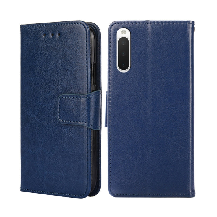 For Sony Xperia 10 IV Crystal Texture Leather Phone Case