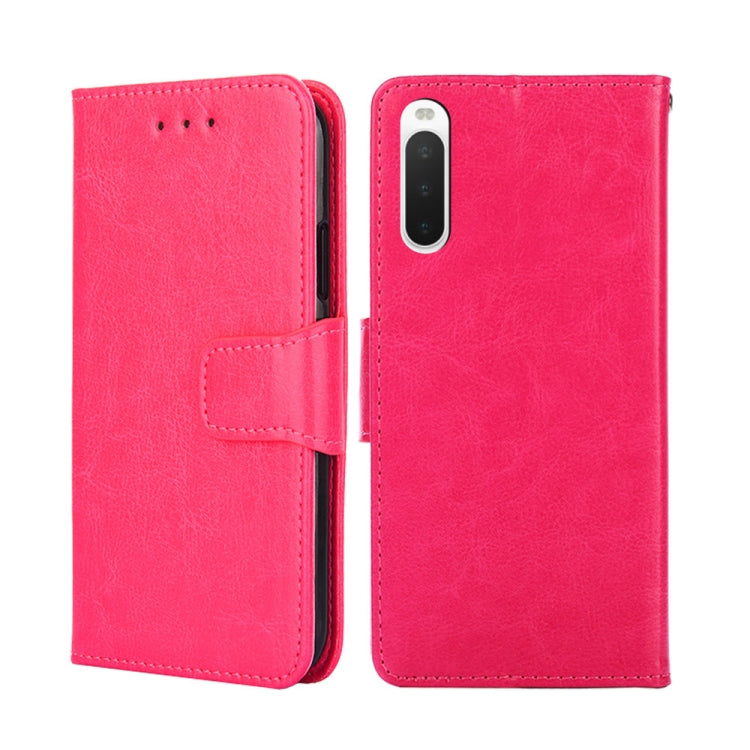 For Sony Xperia 10 IV Crystal Texture Leather Phone Case