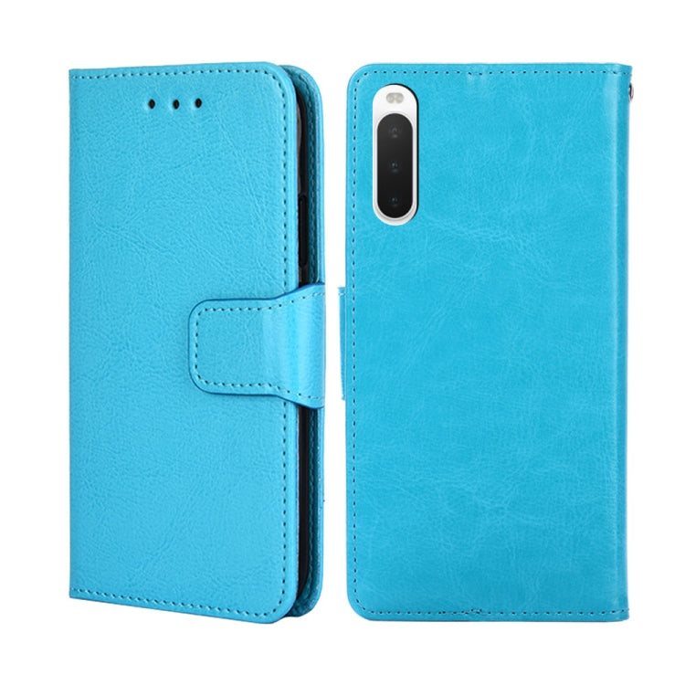 For Sony Xperia 10 IV Crystal Texture Leather Phone Case