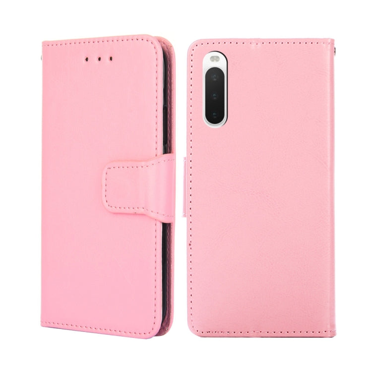 For Sony Xperia 10 IV Crystal Texture Leather Phone Case