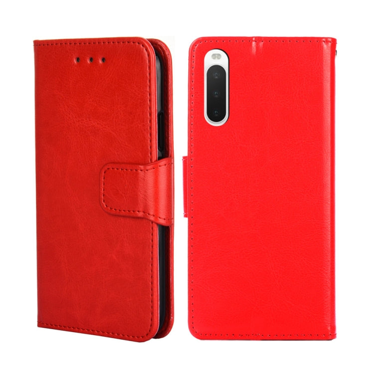 For Sony Xperia 10 IV Crystal Texture Leather Phone Case