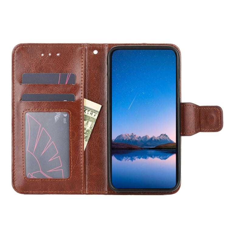 For Sony Xperia Ace III Crystal Texture Leather Phone Case