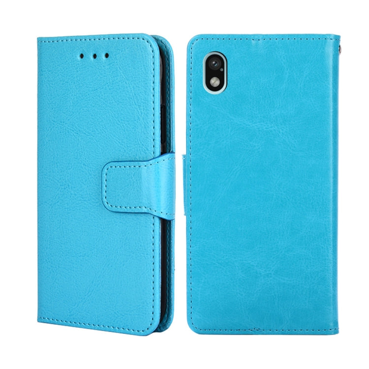For Sony Xperia Ace III Crystal Texture Leather Phone Case