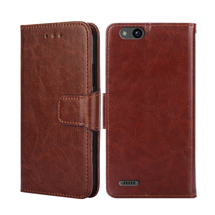 For ZTE Tempo X Crystal Texture Leather Phone Case