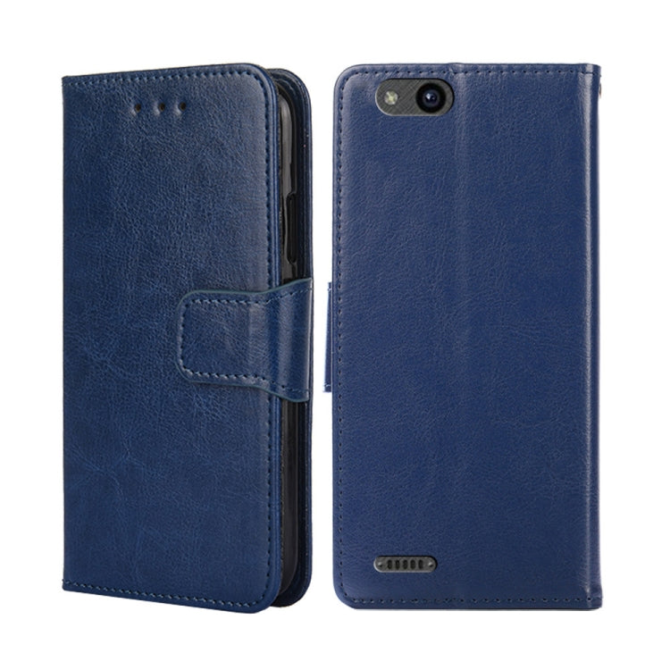 For ZTE Tempo X Crystal Texture Leather Phone Case