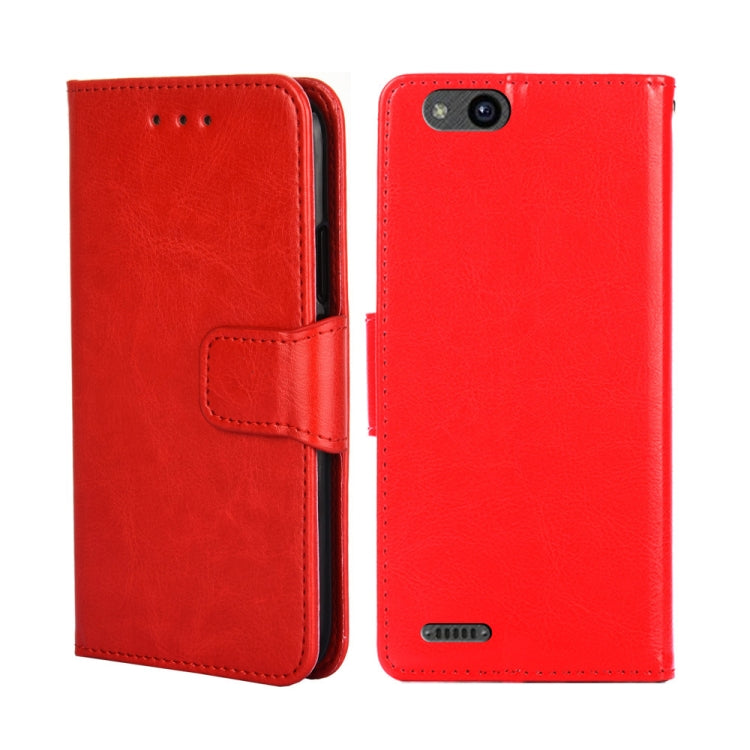 For ZTE Tempo X Crystal Texture Leather Phone Case