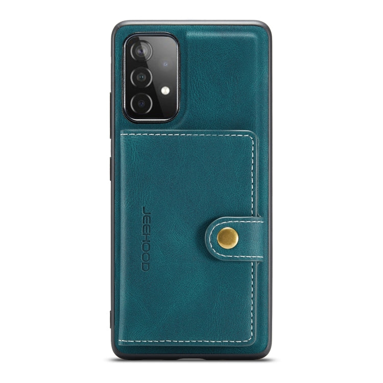 For Samsung Galaxy A32 4G JEEHOOD Retro Magnetic Detachable Leather Phone Case