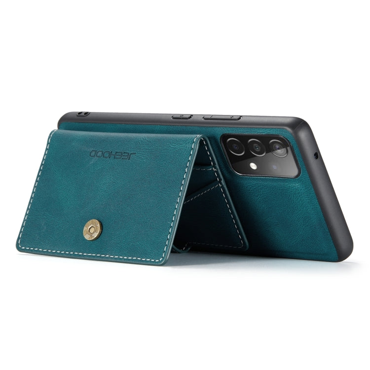 For Samsung Galaxy A32 4G JEEHOOD Retro Magnetic Detachable Leather Phone Case