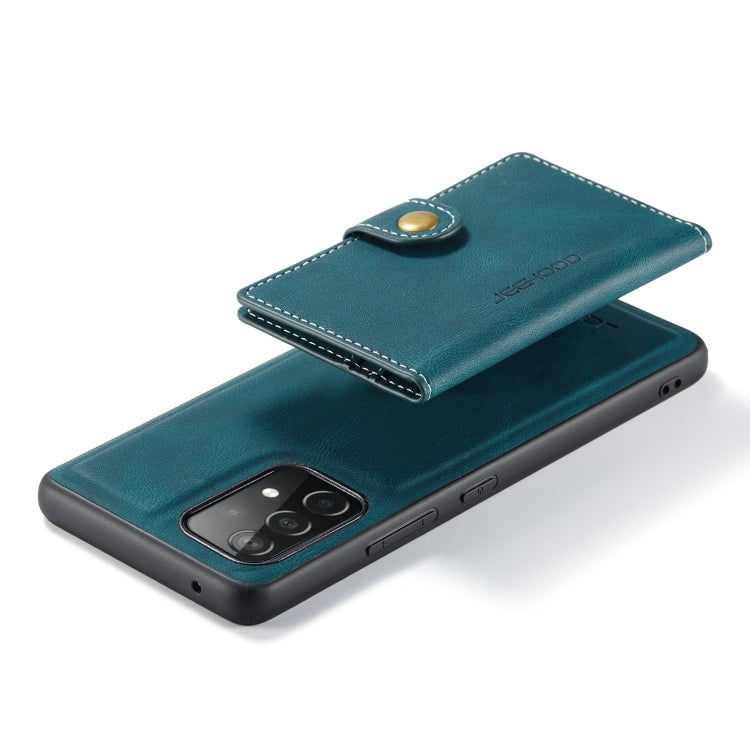 For Samsung Galaxy A32 4G JEEHOOD Retro Magnetic Detachable Leather Phone Case
