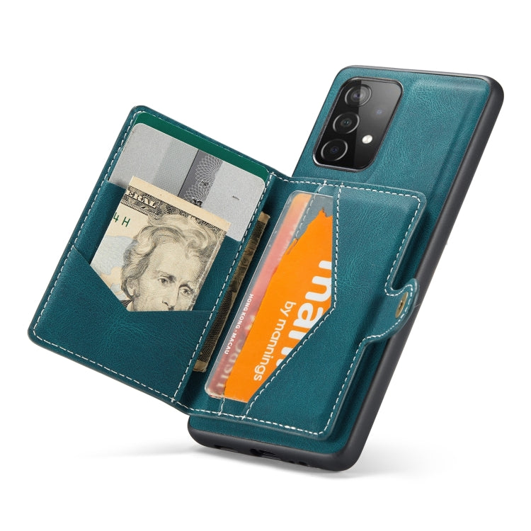 For Samsung Galaxy A32 4G JEEHOOD Retro Magnetic Detachable Leather Phone Case