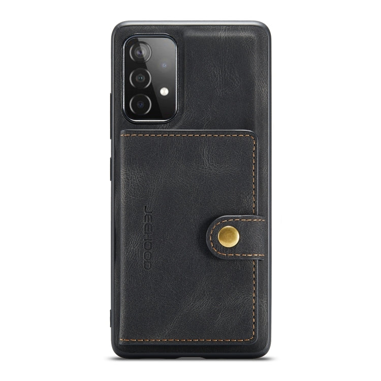 For Samsung Galaxy A32 4G JEEHOOD Retro Magnetic Detachable Leather Phone Case