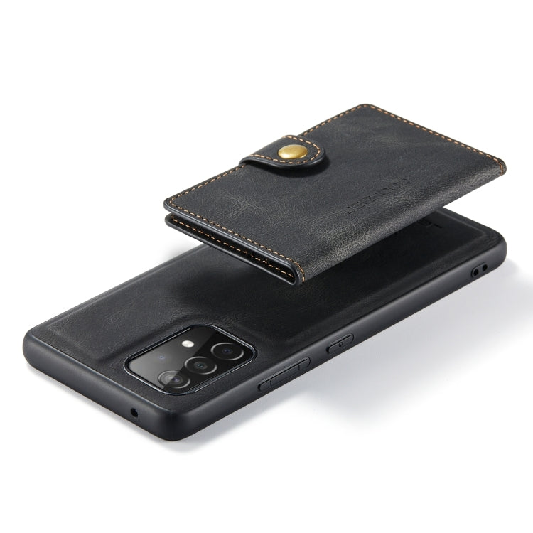 For Samsung Galaxy A32 4G JEEHOOD Retro Magnetic Detachable Leather Phone Case
