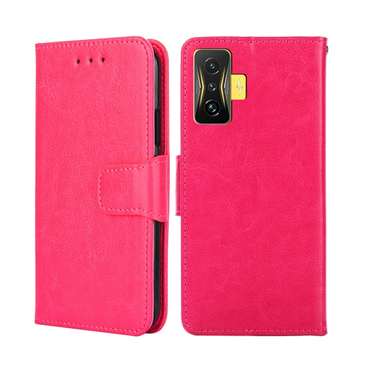 For Xiaomi Redmi K50 Gaming Crystal Texture Leather Phone Case